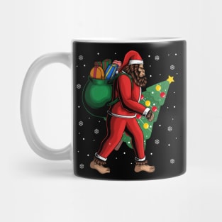 Christmas bigfoot Mug